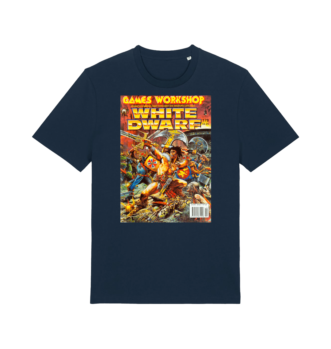 French Navy Printed T-shirt Front